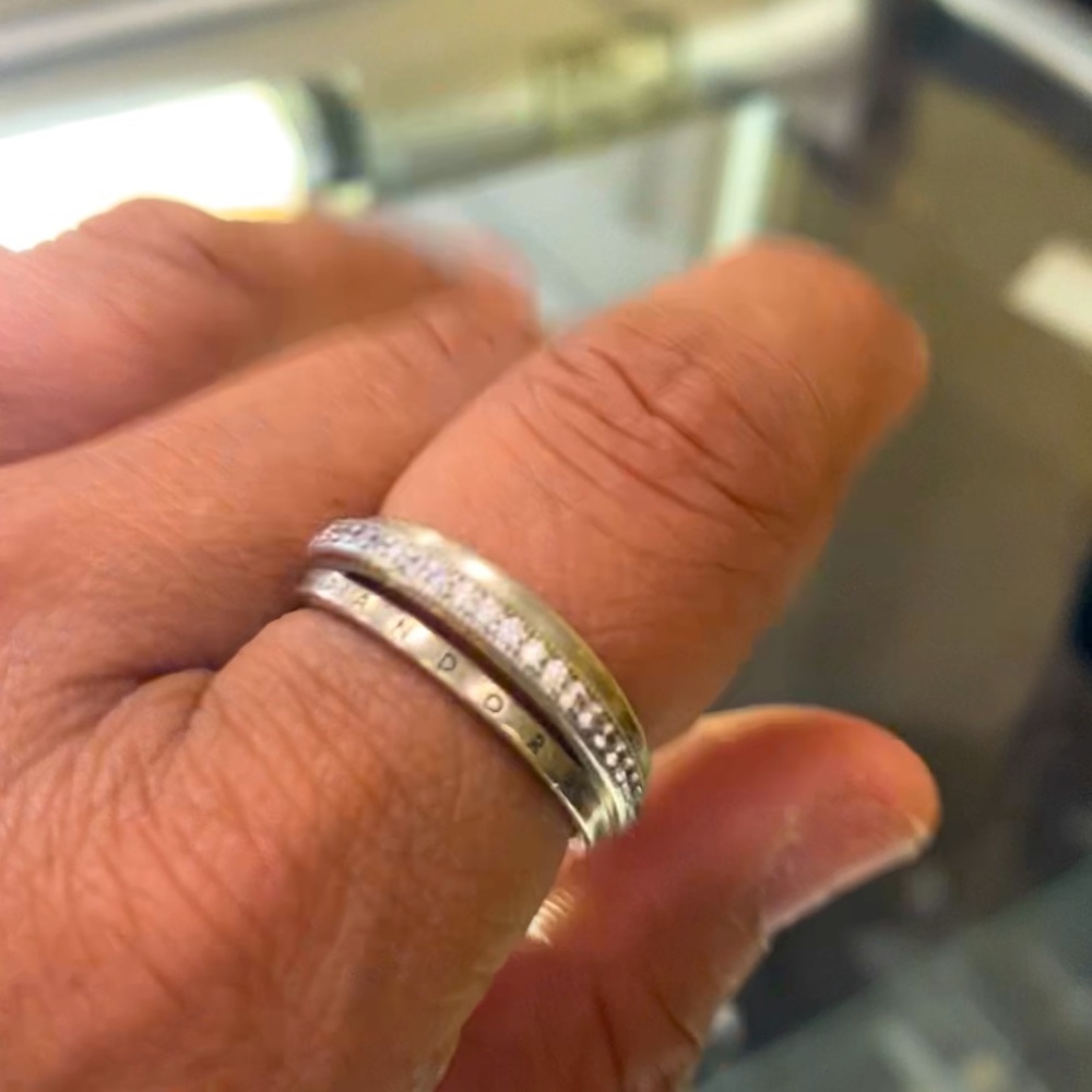 Authentic Pandora Sterling Silver Ring